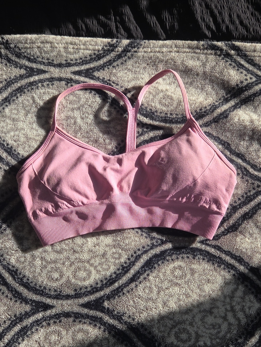 AYBL Bubblegum Pink Sports Bra WITH PADDING